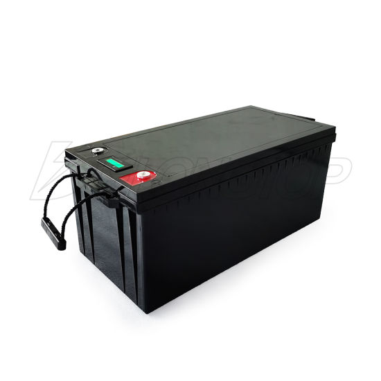 LiFePO4 200ah 12V Lithium Fer Phosphate Batterie pour Système Solaire/Autocaravane/Bateau/Voiturettes de Golf/Automobile RV
