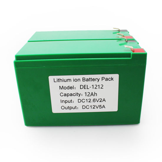 Batterie de stockage d&#39;énergie au lithium 12V 6ah