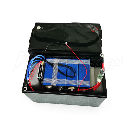 Batterie LiFePO4 de stockage solaire à décharge profonde Lithuim 12V 100ah