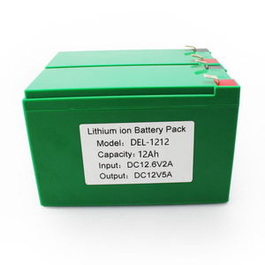 Pack de batterie au lithium solaire de qualité supérieure 12V / 24V