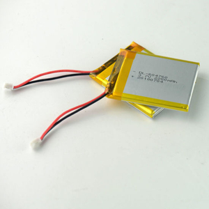 Batterie rechargeable Lipo 604760 3.7V 2250mAh pour produits numériques